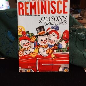 Special holiday edition of Reminisce magazine Dec -Jan 2019 erector Lincoln logs